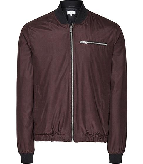 Reiss Bert Technical Bomber Jacket