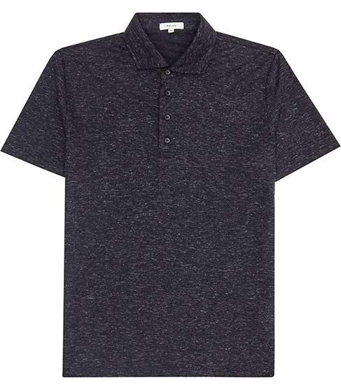 Reiss Baltimore Flecked Polo Shirt