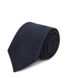 Reiss Illion - Mini Polka Dot Tie In Blue, Mens