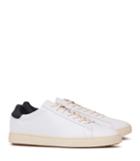 Reiss Bradley - Mens Clae Leather Sneakers In White, Size 7
