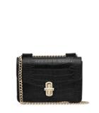 Reiss Elliott - Womens Snake-effect Mini Bag In Black, Size One Size