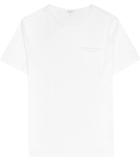 Reiss Imperial - Mens Raw Edge T-shirt In White, Size Xs