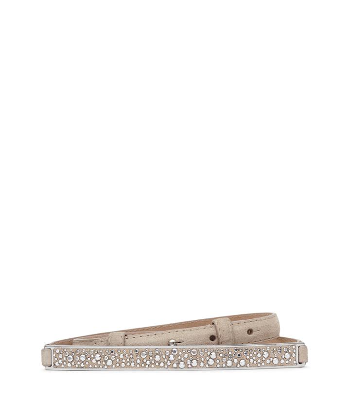 Reiss Raina - Womens Embellished Belt In White, Size Xs