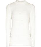 Reiss Eliza - Womens Textured High-neck Top In White, Size Xs