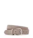 Reiss Jacob - Mens Suede Belt In Grey, Size 30