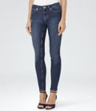 Reiss Stevie - Low-rise Skinny Jeans In Blue, Womens, Size 29