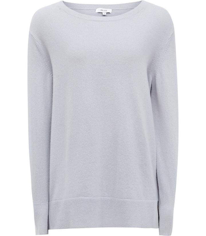 Reiss Edna - Womens Cashmere And Merino Jumper In Brown, Size S
