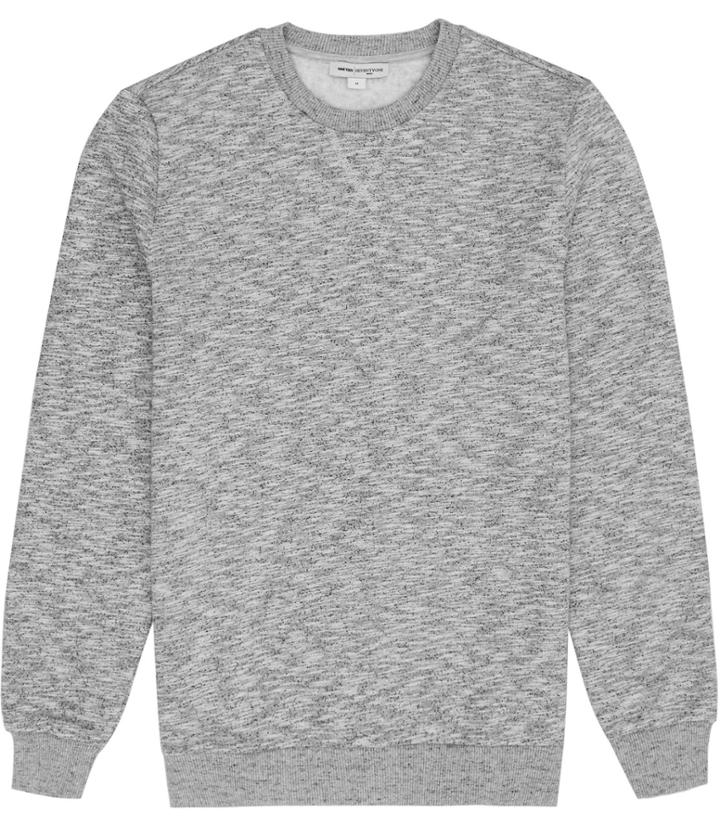Reiss Cabin - Mens Marl Sweatshirt In Grey, Size Xs