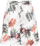 Reiss Selena Short - Womens Printed Shorts In White, Size 4