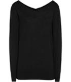 Reiss Christobel - Womens Off-the-shoulder Jumper In Black, Size Xs