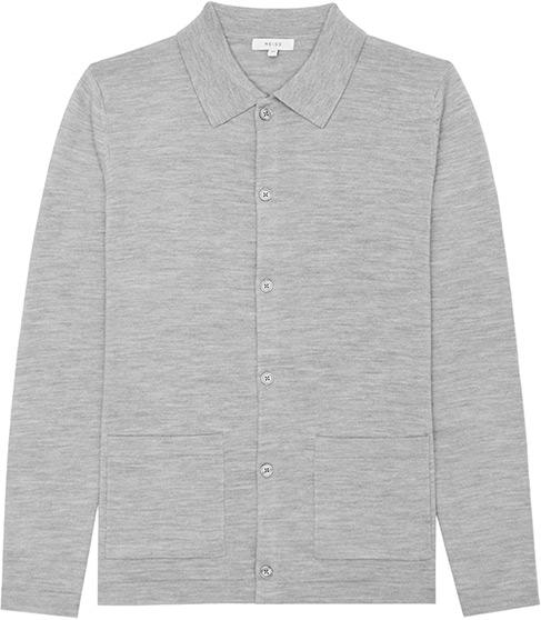 Reiss Kowloon Button Lightweight Cardigan