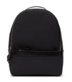 Reiss Boston - Leather Trim Backpack In Black, Mens