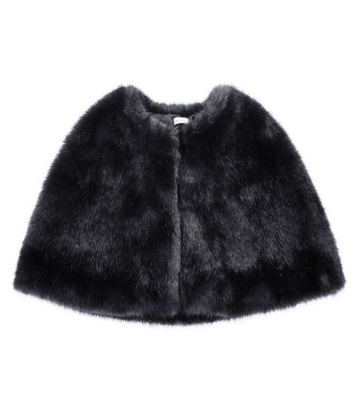 Reiss Cortland - Faux-fur Stole In Grey, Womens