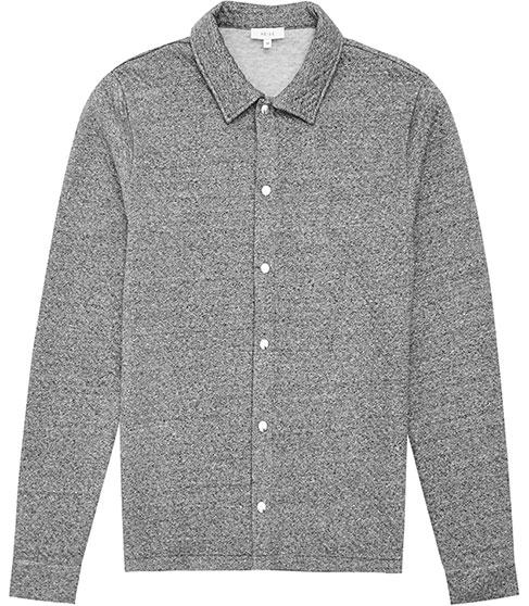 Reiss Banstead Press Stud Shirt