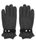 Reiss Sailsbury - Tonal Contrast Gloves In Grey, Mens, Size M