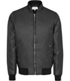 Reiss Lawrence - Mens Bomber Jacket In Black, Size Xs
