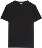 Reiss Harvest - Mens Linen Blend T-shirt In Black, Size Xs