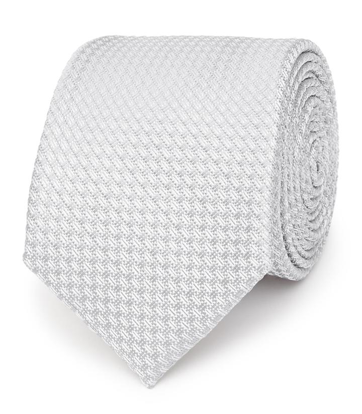 Reiss Theobald - Mens Textured Silk Tie In Brown, Size One Size