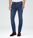 Reiss Clash - Mens Mid-wash Jeans In Blue, Size 30