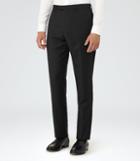 Reiss Harry T - Modern-fit Trousers In Black, Mens, Size 28