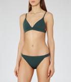 Reiss Binx T - Womens Triangle Bikini Top In Blue, Size M