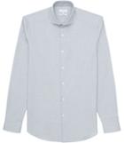 Reiss Figo - Mens Spread Collar Shirt In Blue, Size Xs
