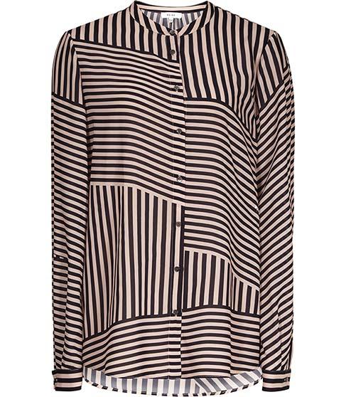 Reiss Leyla Stripe-print Blouse