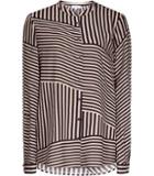 Reiss Leyla Stripe-print Blouse