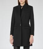 Reiss Rebecca - Tailored Coat In Black, Womens, Size 2