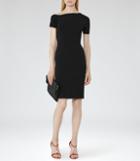Reiss Palmer - Womens Off The Shoulder Dress In Black, Size 8