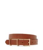 Reiss Theon - Womens Leather Belt In Brown, Size Xs