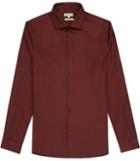 Reiss Notredame - Mens Slim-fit Cotton Shirt In Brown, Size Xs