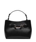 Reiss Bleecker Mini - Leather Mini Bag In Black, Womens