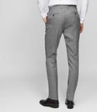 Reiss Robin T - Hopsack Weave Trousers In Grey, Mens, Size 28