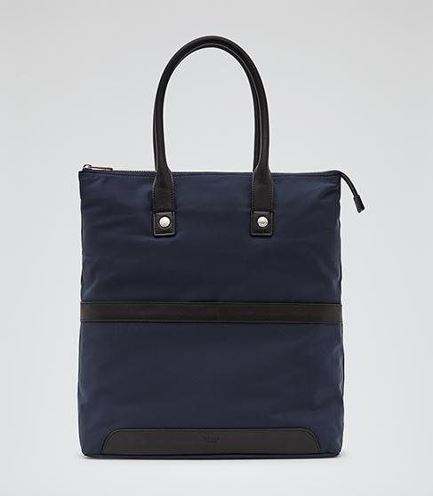 Reiss Ten Contrast Tote Bag