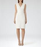 Reiss Eris - Womens Lace Dress In White, Size 10