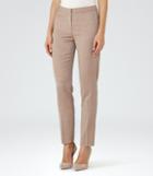Reiss Turner Trouser - Slim-leg Trousers In Red, Womens, Size 2