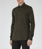 Reiss Heston - Pocket Shirt In Green, Mens, Size S