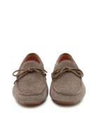 Reiss Benton - Mens Suede Driving Shoes In Grey, Size 8