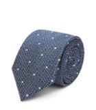 Reiss Kesher - Polka Dot Silk Tie In Blue, Mens