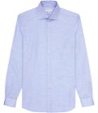 Reiss Pierre - Mens Linen Shirt In Blue, Size Xs