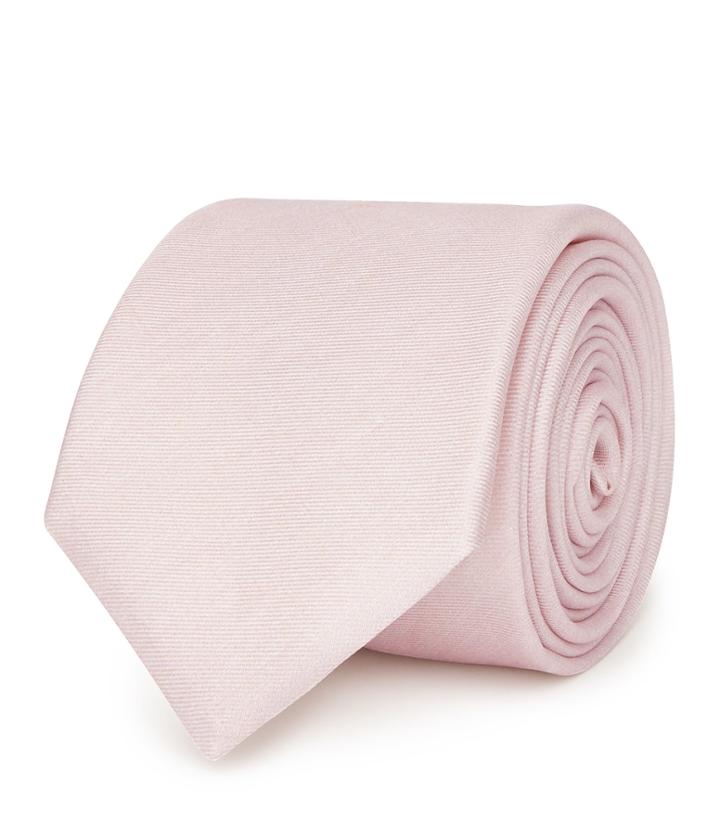 Reiss Torres - Mottled Weave Tie In Pink, Mens