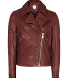 Reiss Ocean Leather Biker Jacket