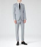 Reiss Oakland - Mens Wool Slim Suit In Grey, Size 36