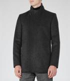 Reiss Inferno - Wool-blend Coat In Grey, Mens, Size S