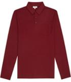 Reiss Parry - Mens Patch Pocket Polo Shirt In Red, Size L