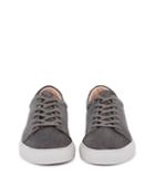 Reiss Darma - Mens Suede Sneakers In Grey, Size 8