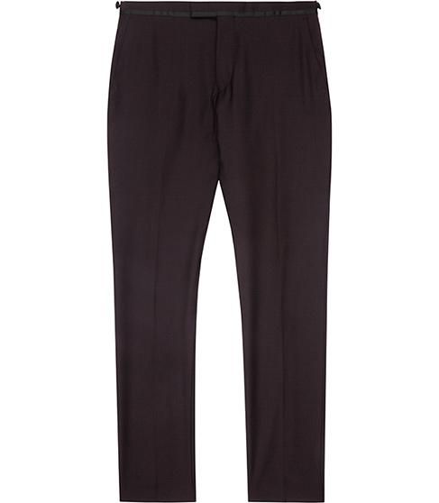 Reiss Starling T Textured Formal Trousers
