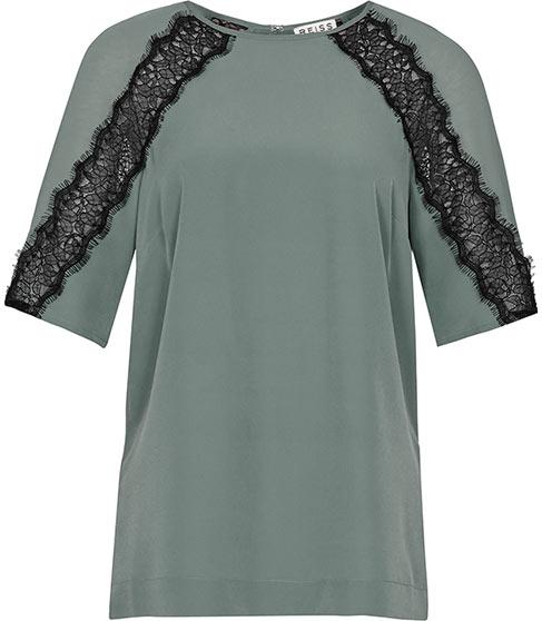 Reiss Ariel Lace-insert Top