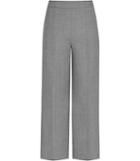 Reiss Austin Wide Leg Trouser - Wide-leg Trousers In Grey, Womens, Size 2